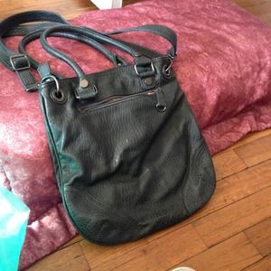 Leather Crossbody/Tote Handbag