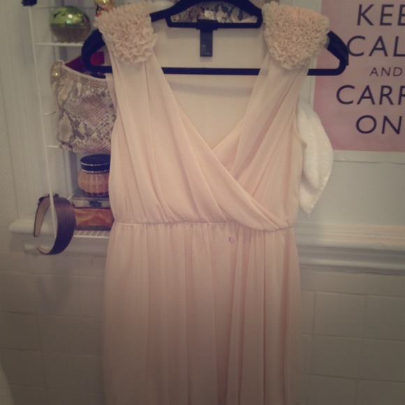 Light pink party dress