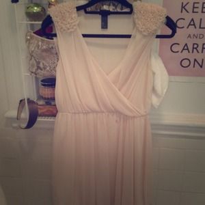 Light pink party dress