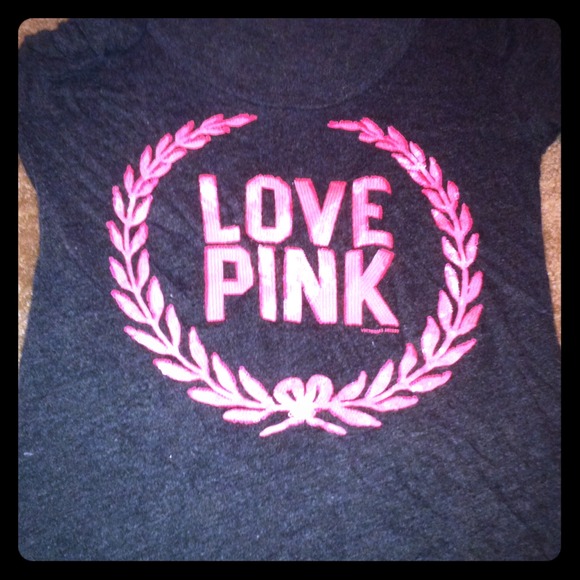 RESERVED ...Victoria  secret Pink tee never
