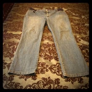 Duo maternity boot cut jeans