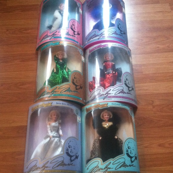 Collectible Marilyn Monroe barbies