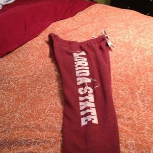 Victoria Secret Pink FSU jogging pants