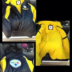 NFL Steelers Jacket Size Large