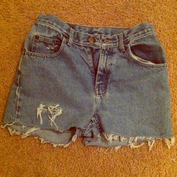 High waisted shorts