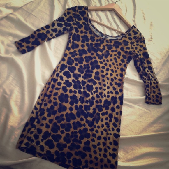 Dresses & Skirts - 🚫Sold🚫cheetah print dress