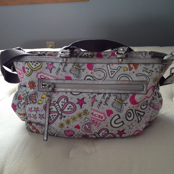 @@@SOLD@@@Coach poppy baby bag