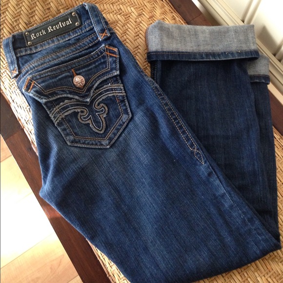 AUTHENTIC Rock Revival Capris