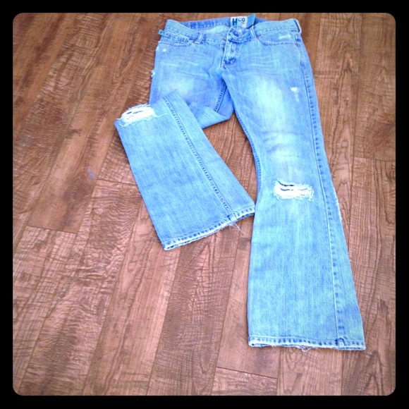 Hollister flare jean