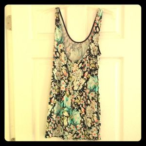 ❗🎁BUNDLED🎁❗Floral Free People tunic tank