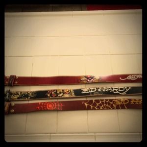 Ed hardy belts