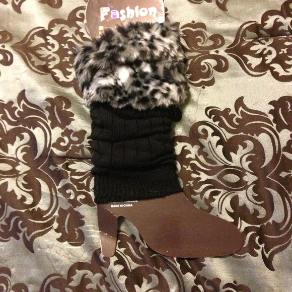 Leopard boot socks - Picture 1 of 1