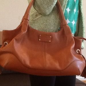 SOLD-Kate Spade Leather Stevie Handbag