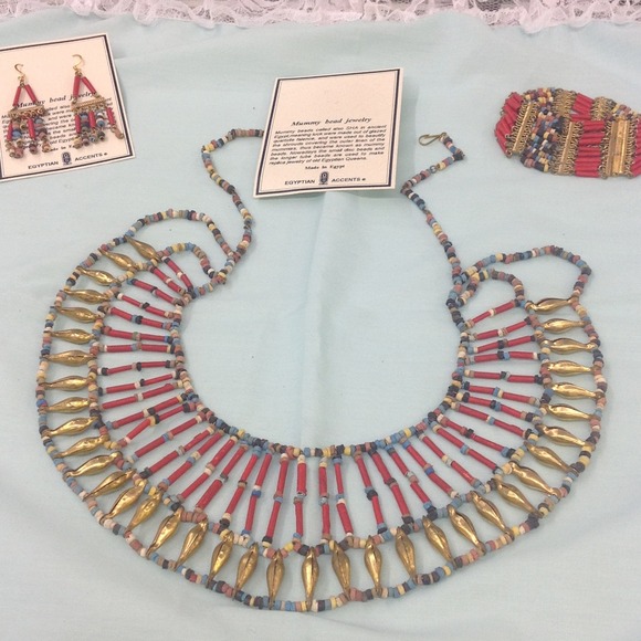 Mummy bead jewelry individual pieces or bundle