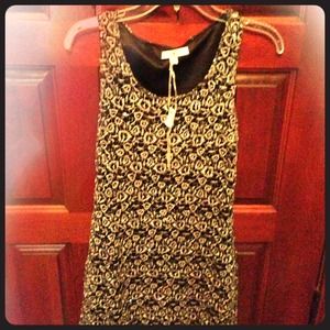 Ya Los Angeles black sheath dress