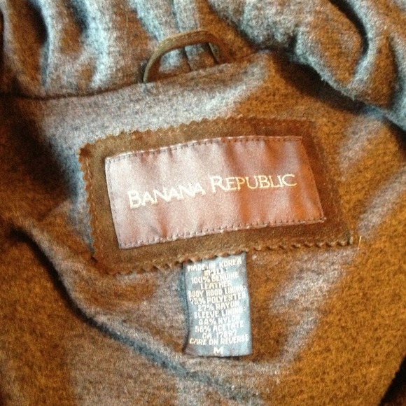 Banana Republic Suede Zip Hoodie - Picture 3 of 4