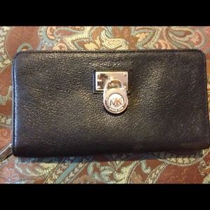 Authentic black Michael Kors wallet