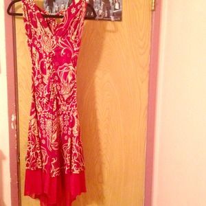 Beautiful Red and Gold Dress!