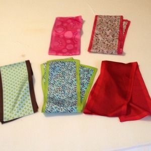 Thirty one scarves