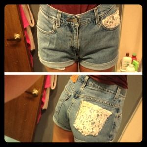 Vintage Levi renewal high waisted shorts