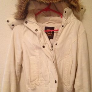 White winter jacket!!