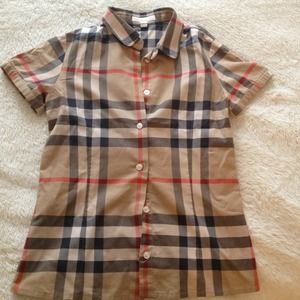 🚫Sold!🚫Burberry shirt (Kids)