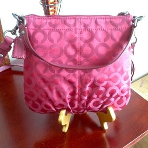 Authentic Cherry Coach purse- Cross body