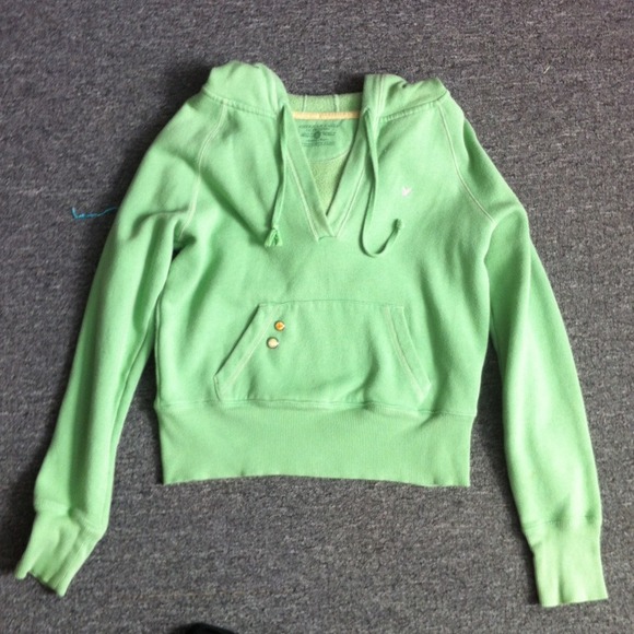 V neck hoodie