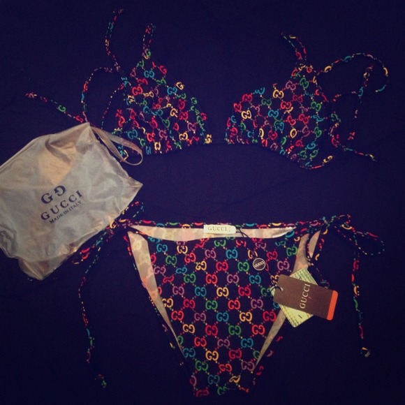 Gucci bathing suit. **on reserve**