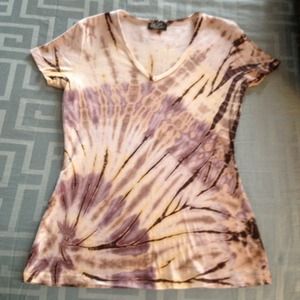 Tye dye print top!!