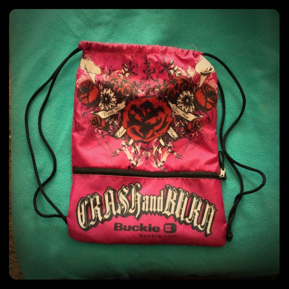 Buckle crash and burn back satchel💜💜!