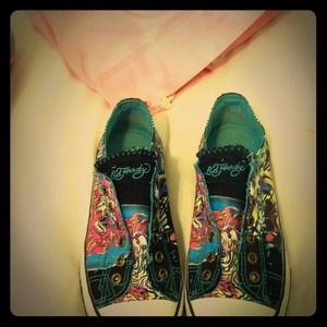 Womens Ed Hardy sneakers