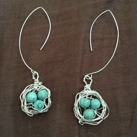 Bird's Nest Earrings & Pendant Bundle