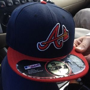 59 fifty hat & hollister sandals bundle