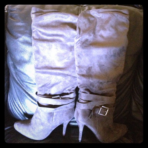 Gray Boots
