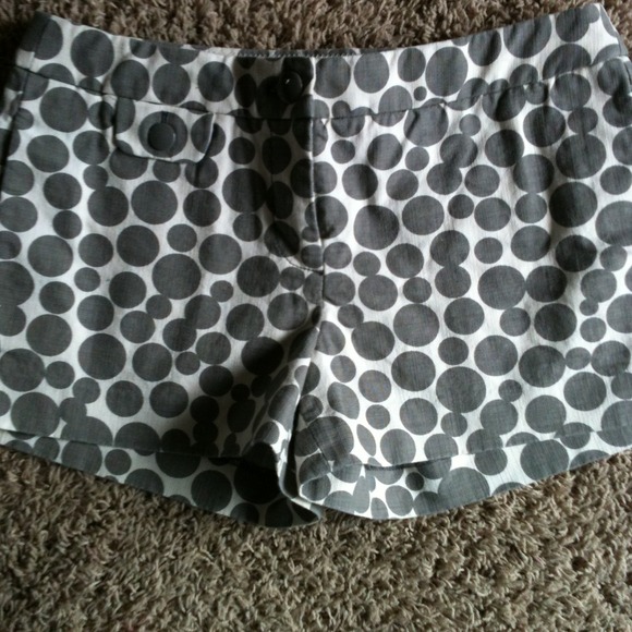 Jcrew polka dot shorts