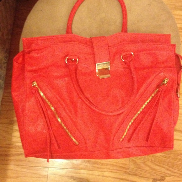 Red New Handbag - Picture 2 of 2