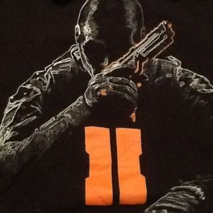 Call of Duty black OPs tee shirt- Men's large