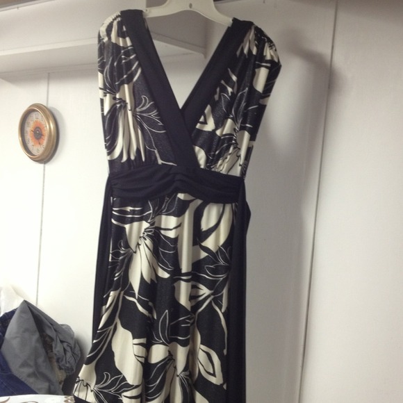 PRICE REDUCTION! Black and white dress