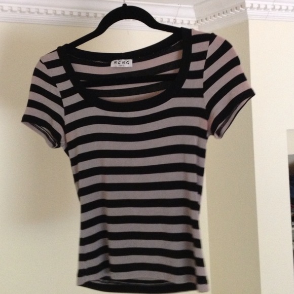 BCBG striped top