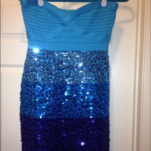 Short sequin dress