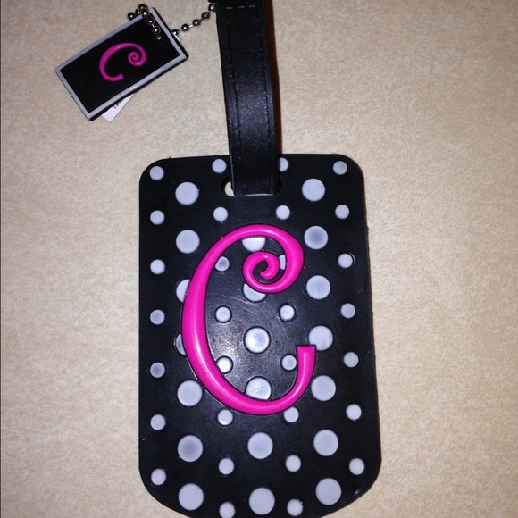 Cute "C" Luggage tag!