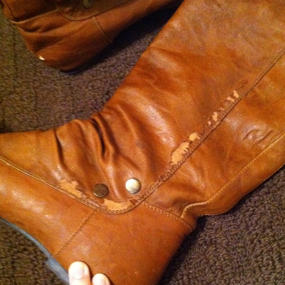 Sold!!!!!!!Tan boots - Picture 3 of 4