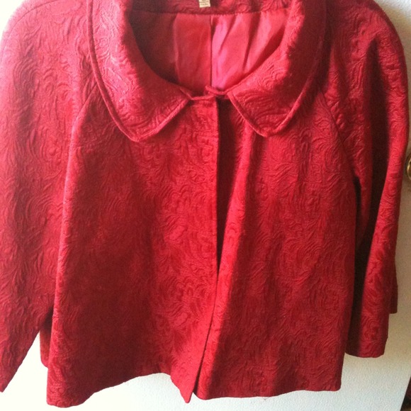 Bundled. Red and white jackets