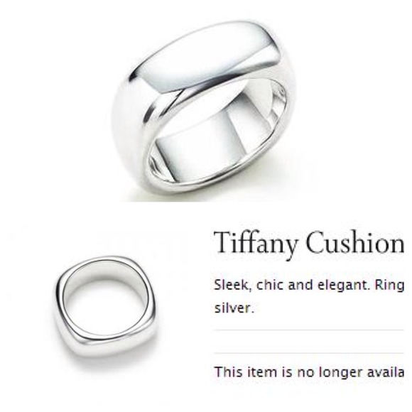 Tiffany & Co. Jewelry - FLASH SALE! Authentic T&Co Retired Cushion Ring