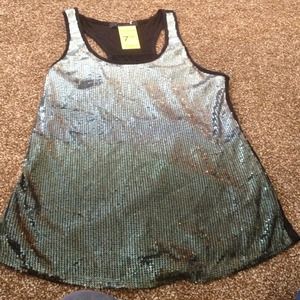 🎉HOST PICK 11/7🎉Racerback ombre sequence tank