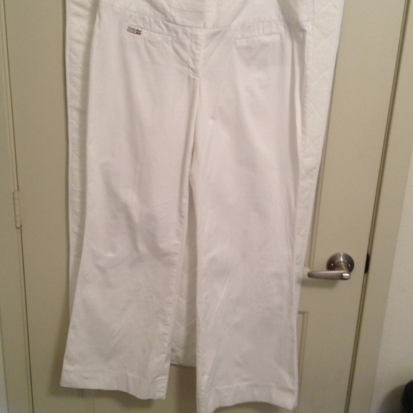White Editor Pants
