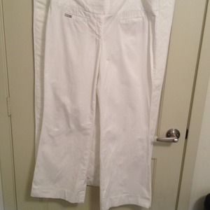 White Editor Pants