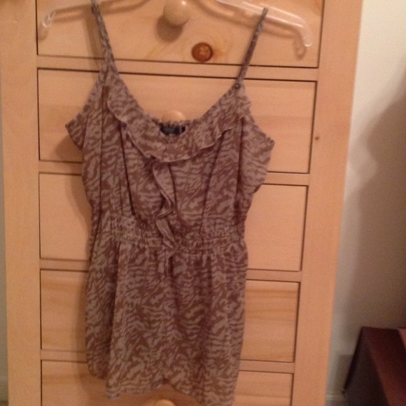 Guess Ruffled Tank - Size M
