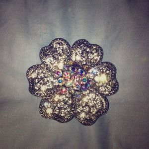 💍💎 BLING RING RHINESTONES FLOWER 💍💎